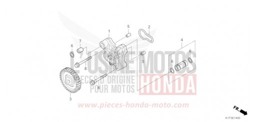 POMPE A HUILE CRF300LRAM de 2021